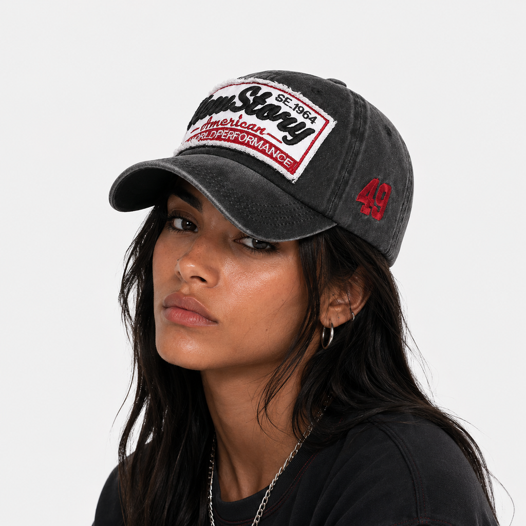 Casquette Vintage Noire New Story Homme & Femme