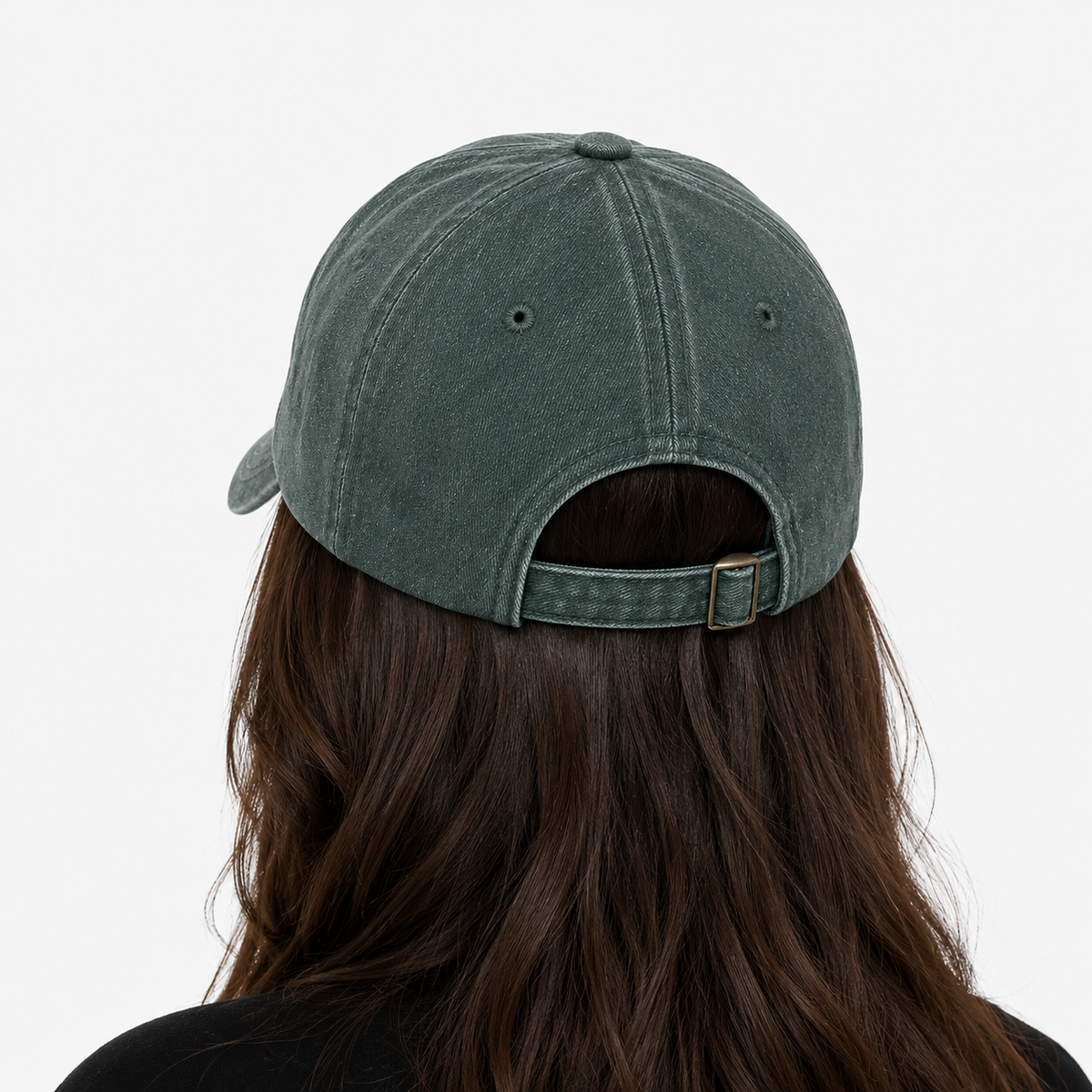 Casquette Vintage Verte AC-DC Brodée Homme & Femme
