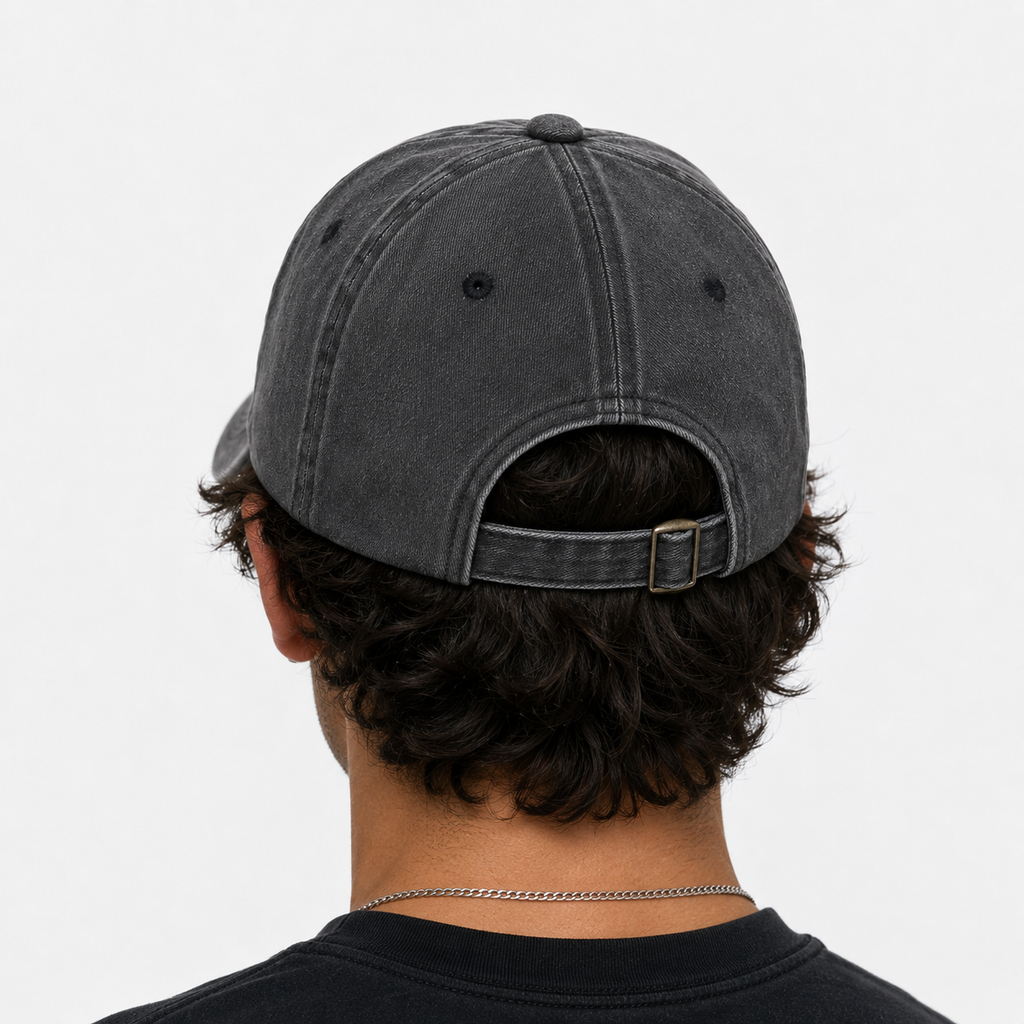Casquette Vintage Noire AC-DC Rouge Homme & Femme