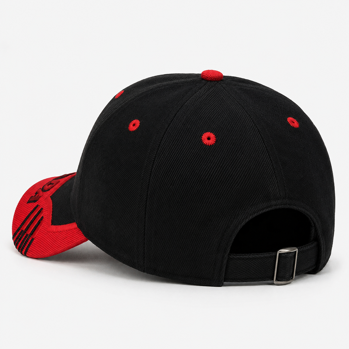 Casquette Canada Noire Rouge Brodée Homme & Femme