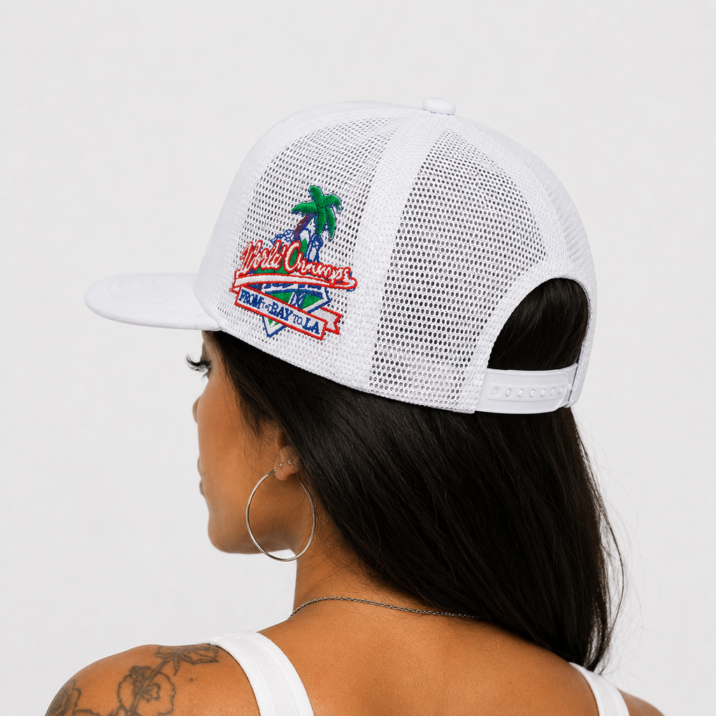 Casquette Snapback LA Blanche | Style Urbain