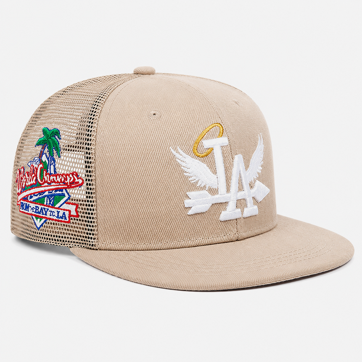 Casquette Snapback LA Beige Homme & Femme