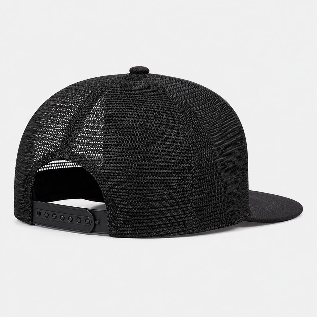 Casquette Trucker LA Ailes Noire – Broderie Premium Streetwear