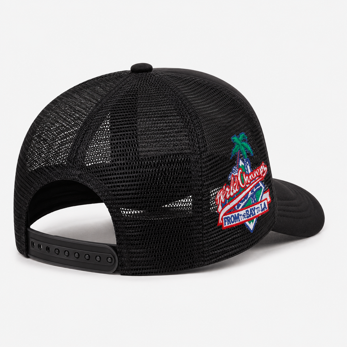 Casquette Snapback LA Noire – Broderie Blanche Style Urbain