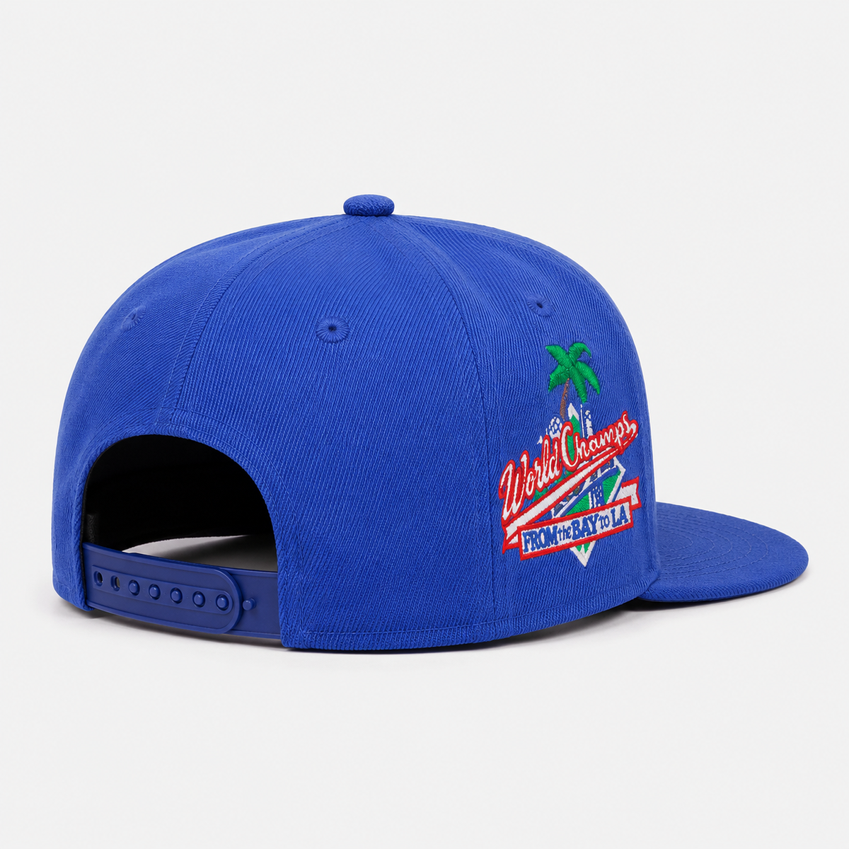 Casquette Snapback LA Bleu Royal – Broderie Premium