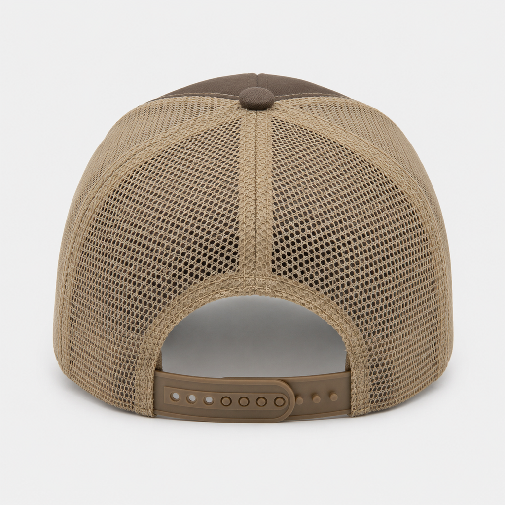 Casquette Trucker Vintage New Chapter Marron – Effet Usé