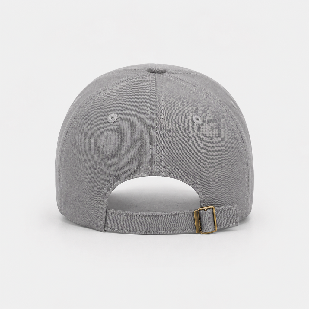 Casquette Boston Grise Brodée Style Baseball Unisexe