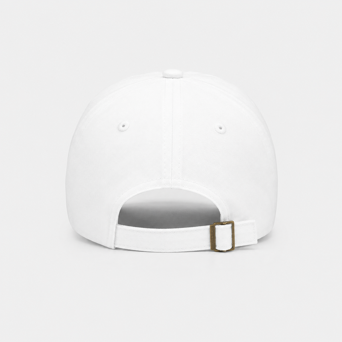 Casquette Boston Blanche Broderie Noire Premium