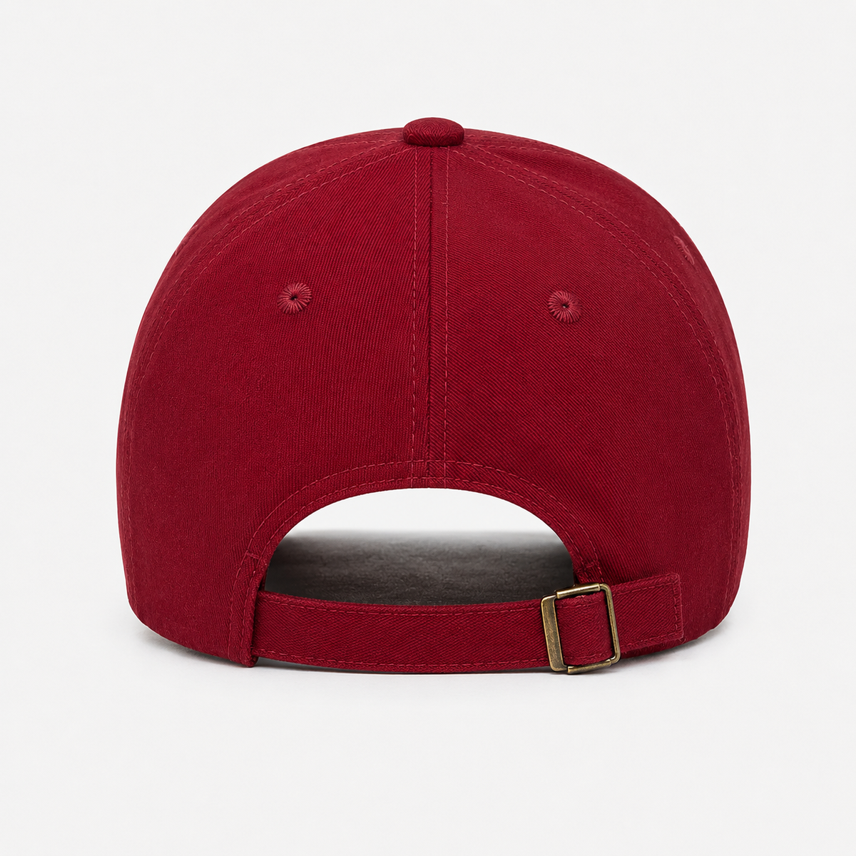 Casquette Boston Bordeaux Brodée Blanche Vintage