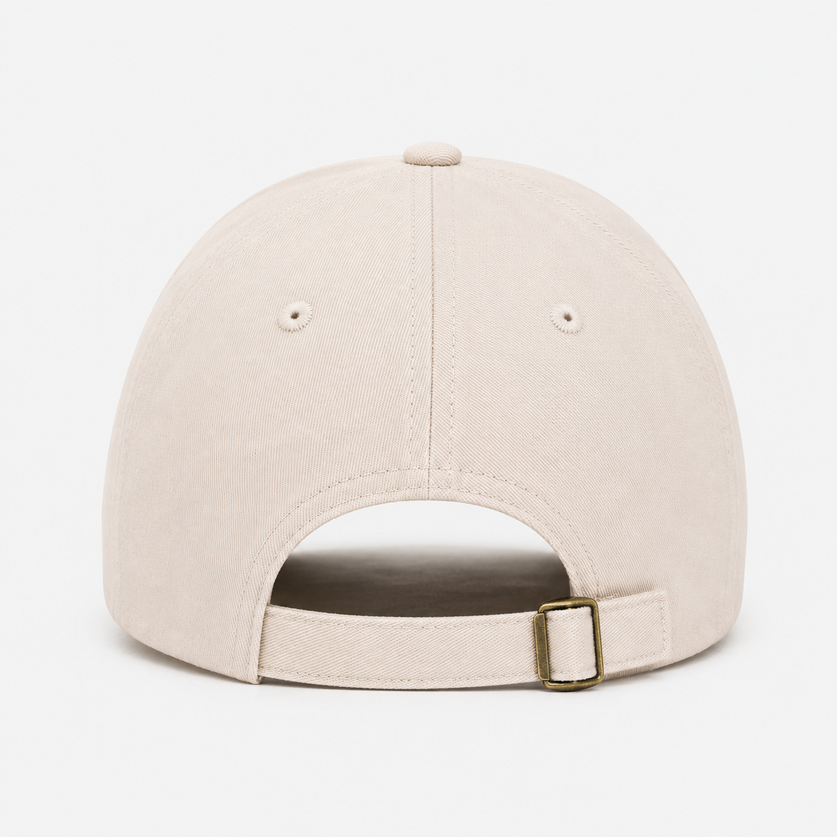 Casquette Boston Beige Broderie Bordeaux Style Casual