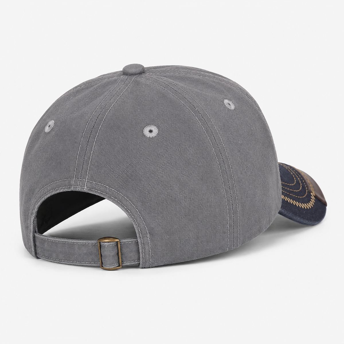 Casquette Vintage Superdry Grise Visière Denim