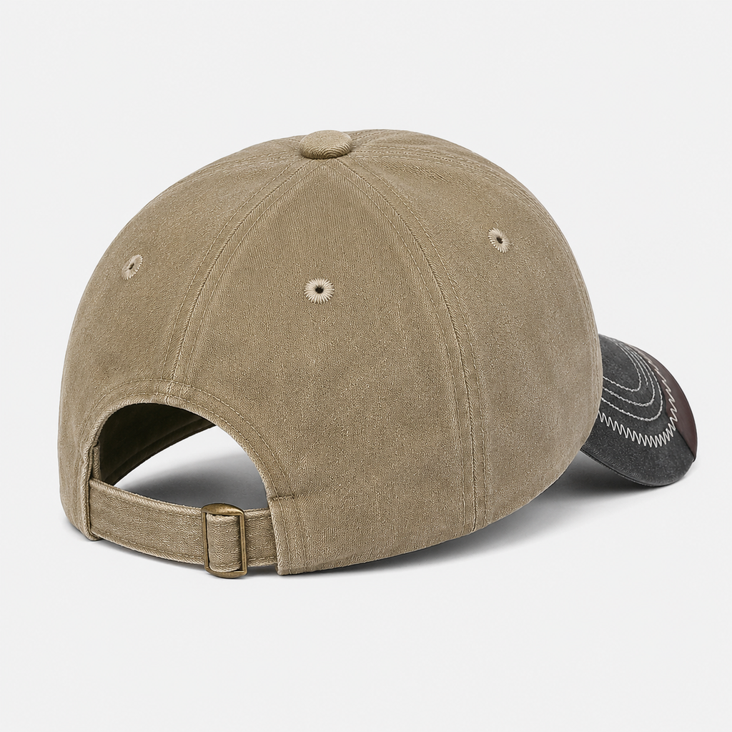 Casquette Vintage Beige Heritage US Style Rétro
