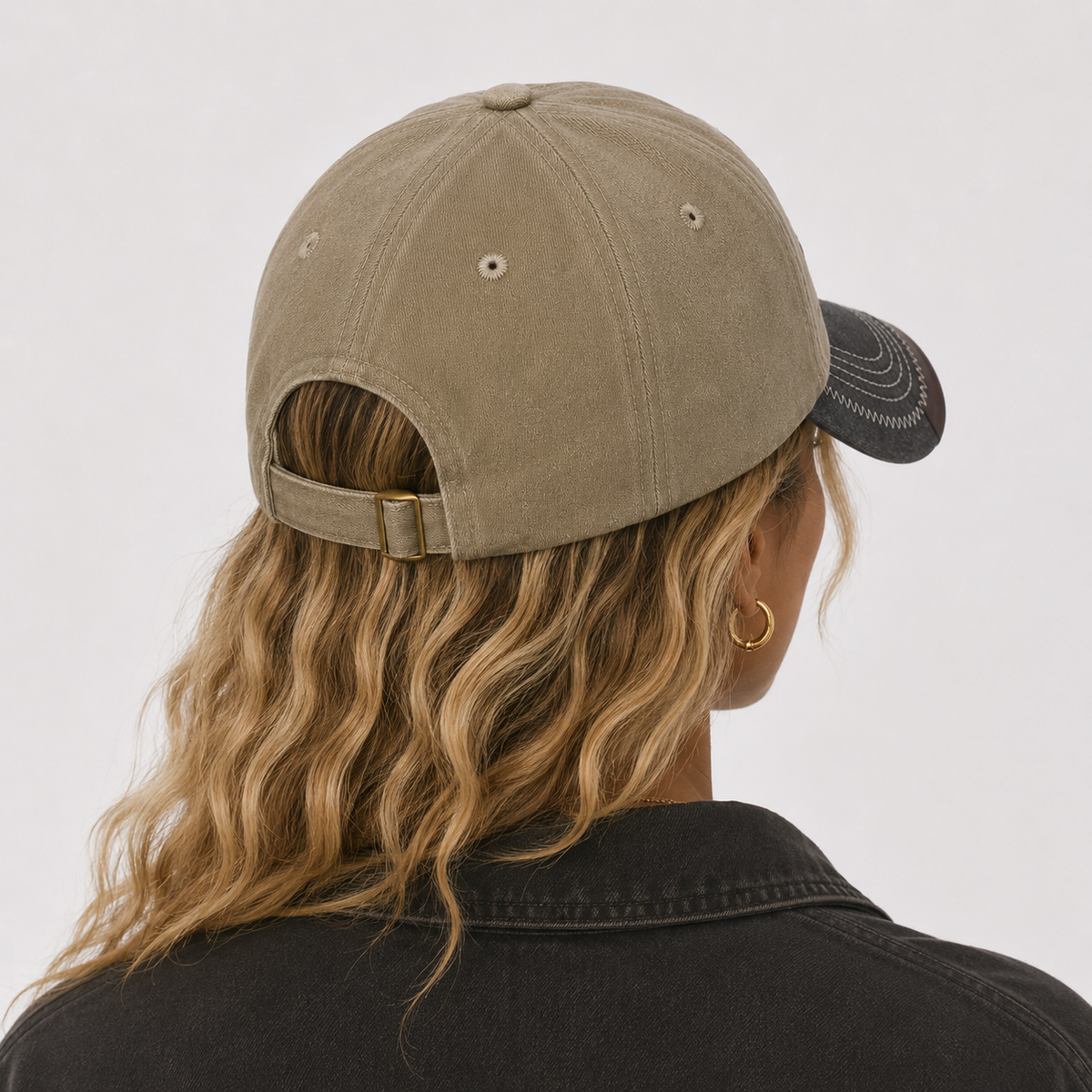Casquette Vintage Beige Heritage US Style Rétro