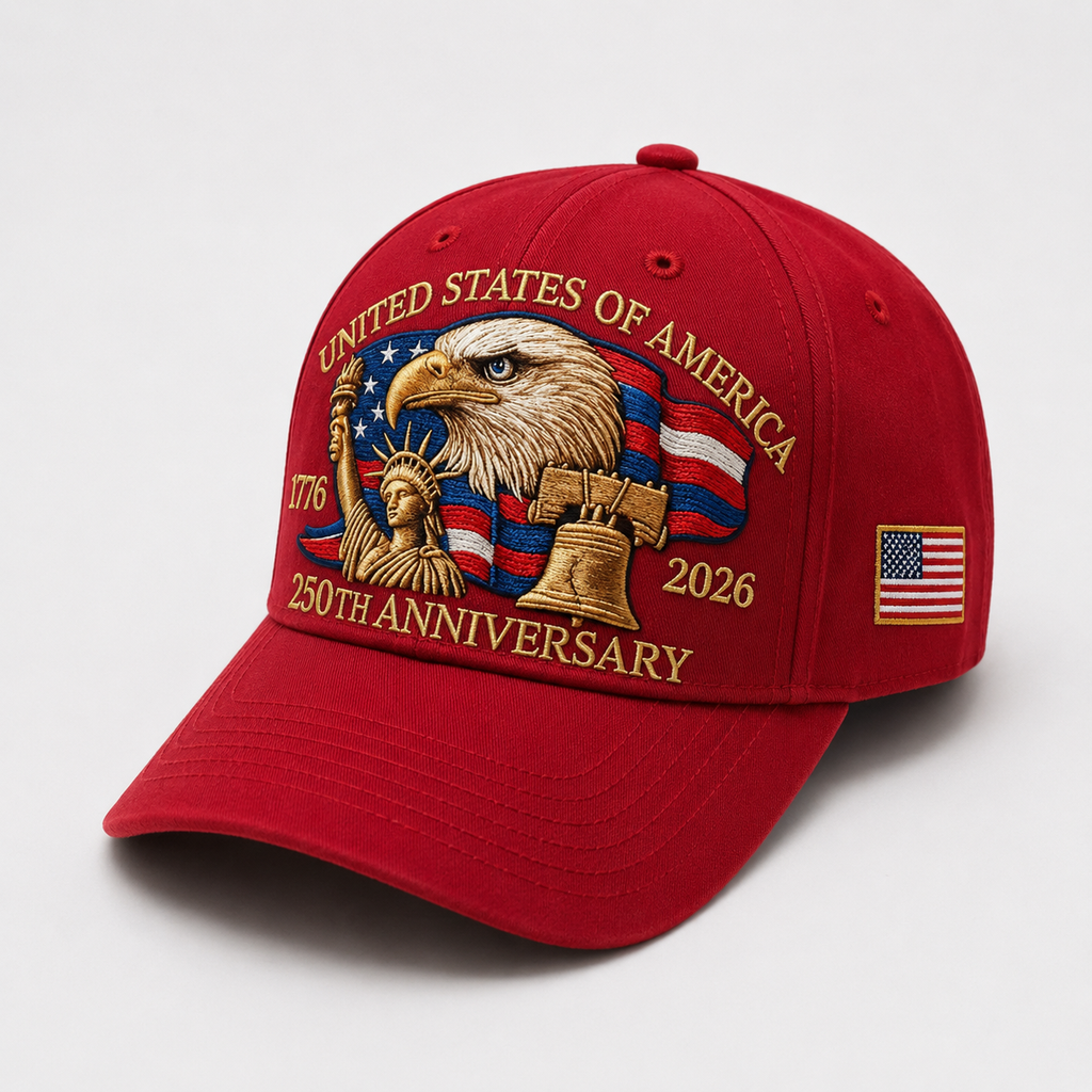 Casquette Baseball USA 250e Anniversaire