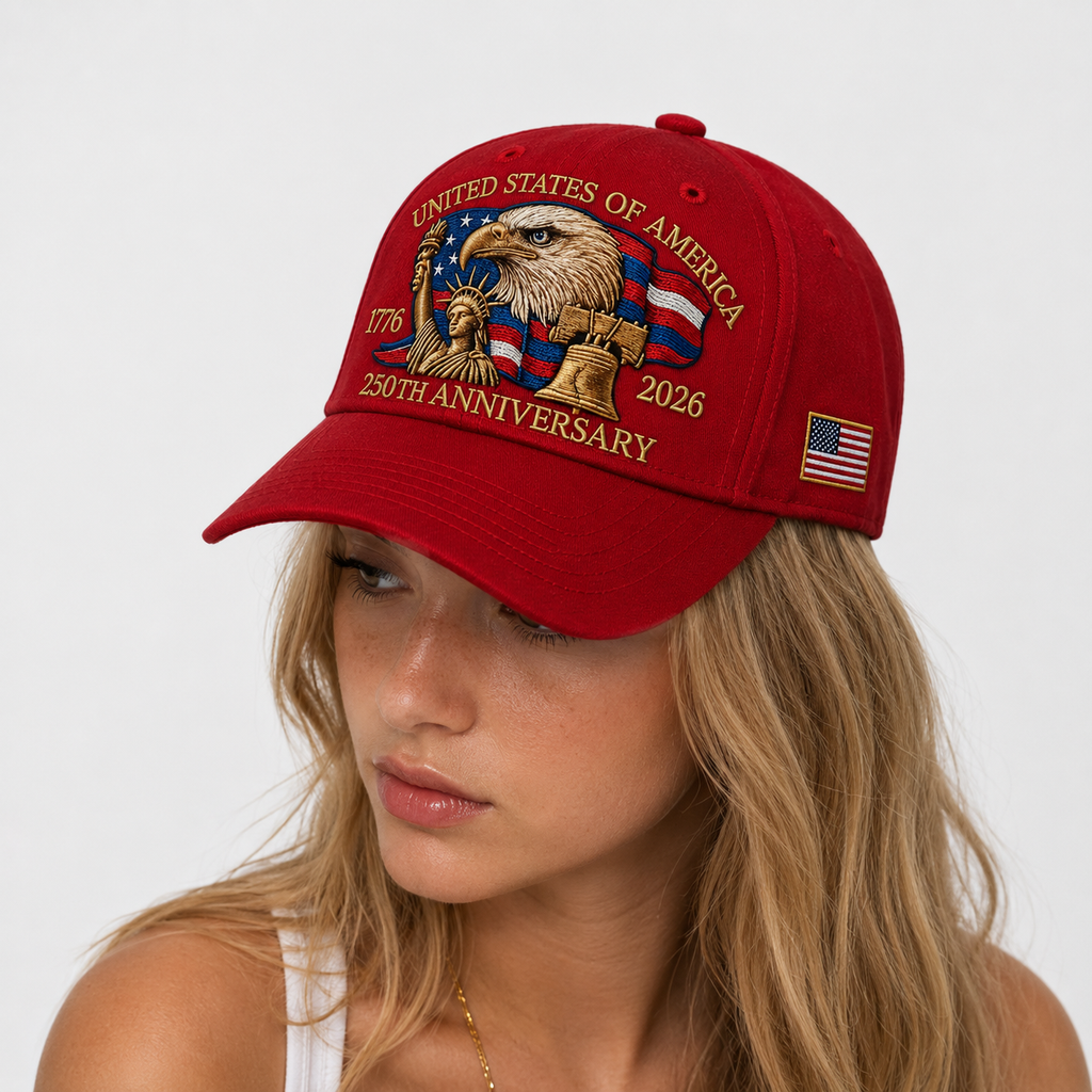 Casquette Baseball USA 250e Anniversaire