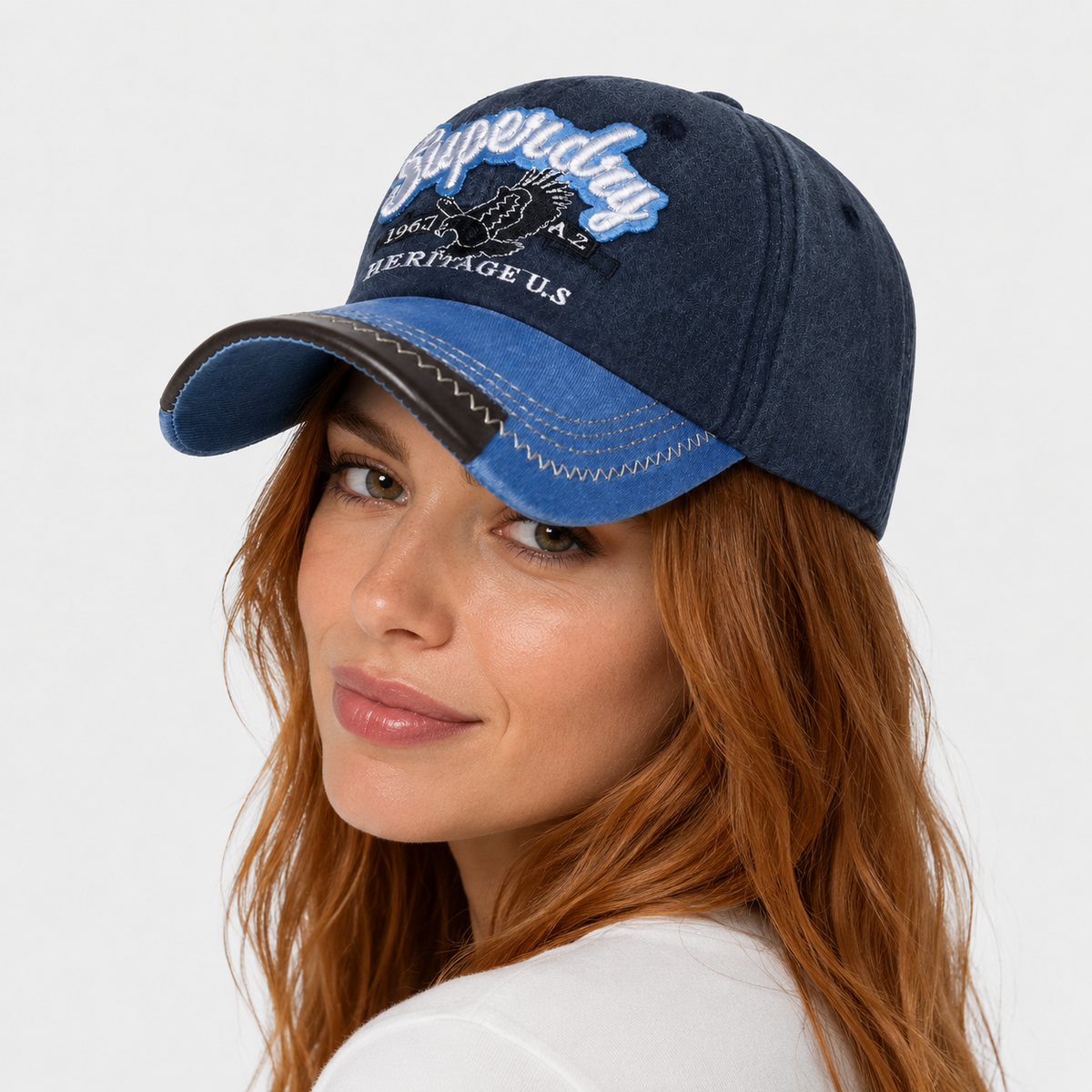 Casquette Vintage American Heritage Bleu