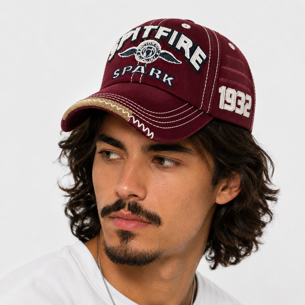 Casquette Spitfire Spark Bordeaux