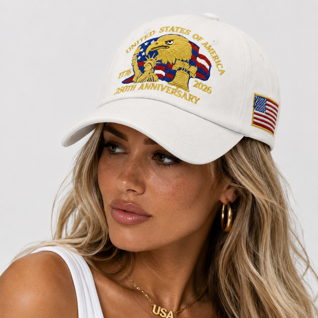 Casquette USA 250th Anniversary Blanche