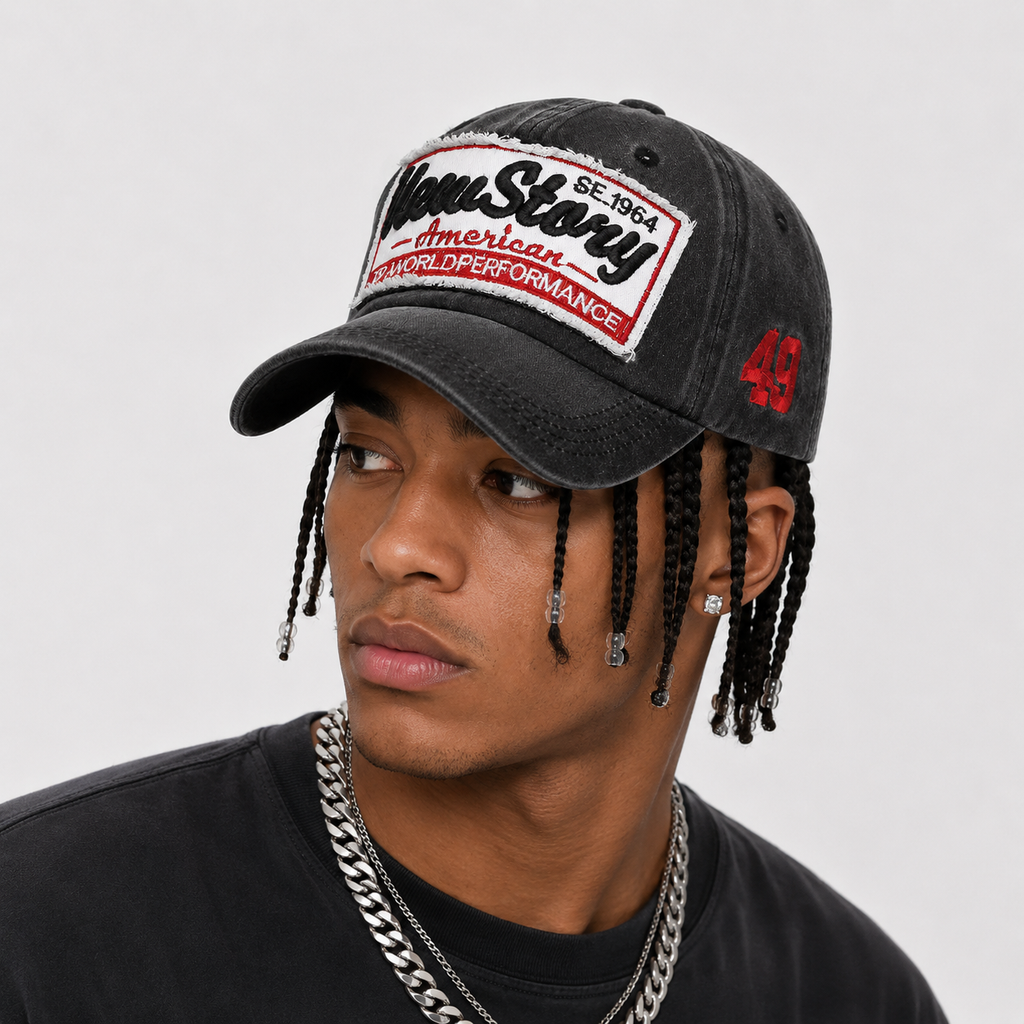 Casquette Vintage Noire New Story Homme & Femme
