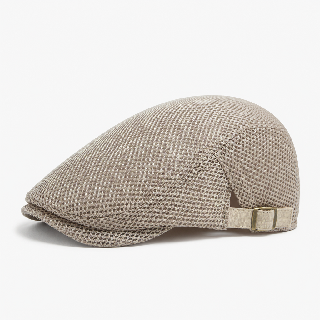 Béret Chapeau Beige Ajustable