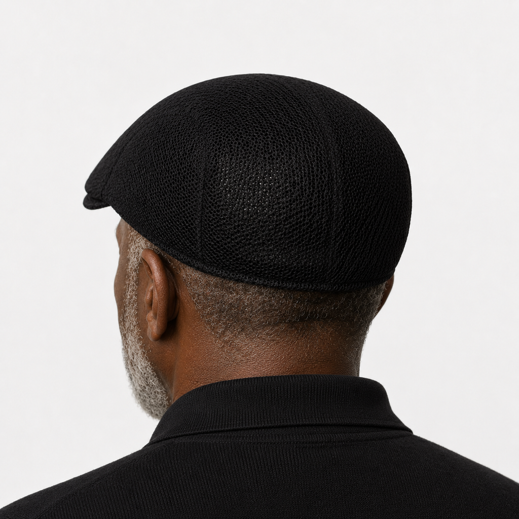 Béret Basque Casquette Plate Maille Respirante