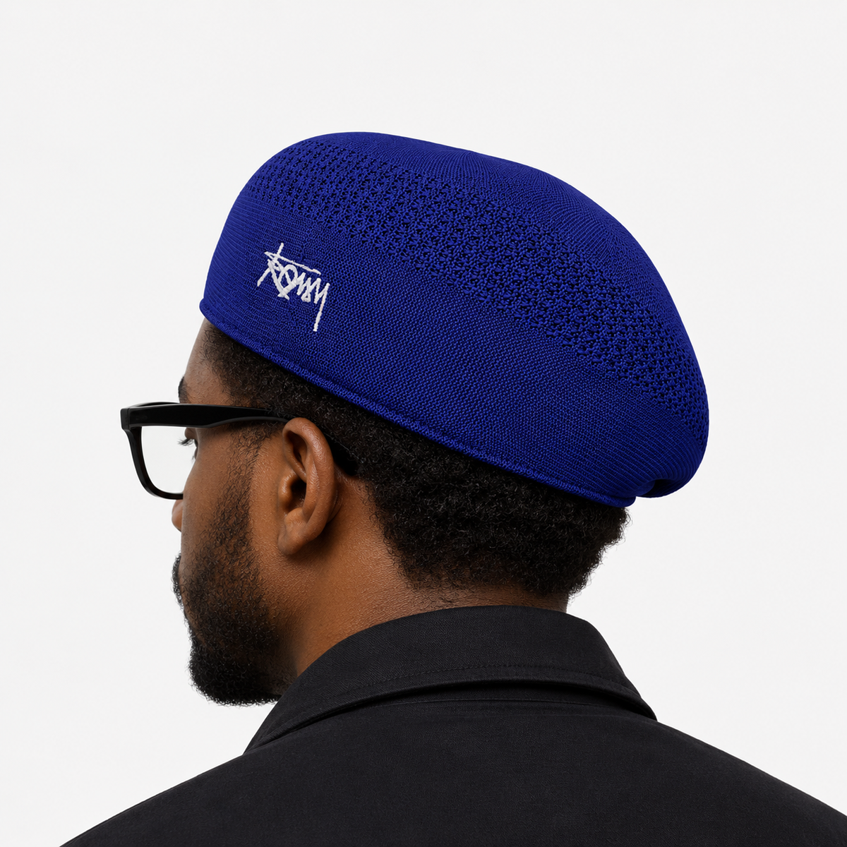 Béret Casquette Bleu Respirant