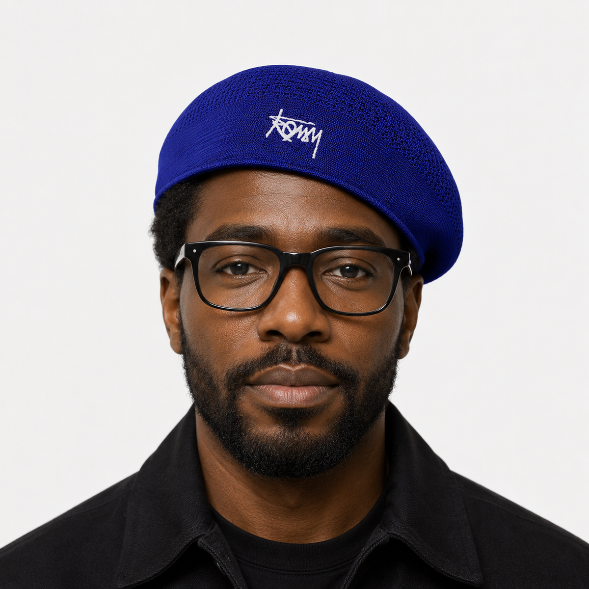 Béret Casquette Bleu Respirant