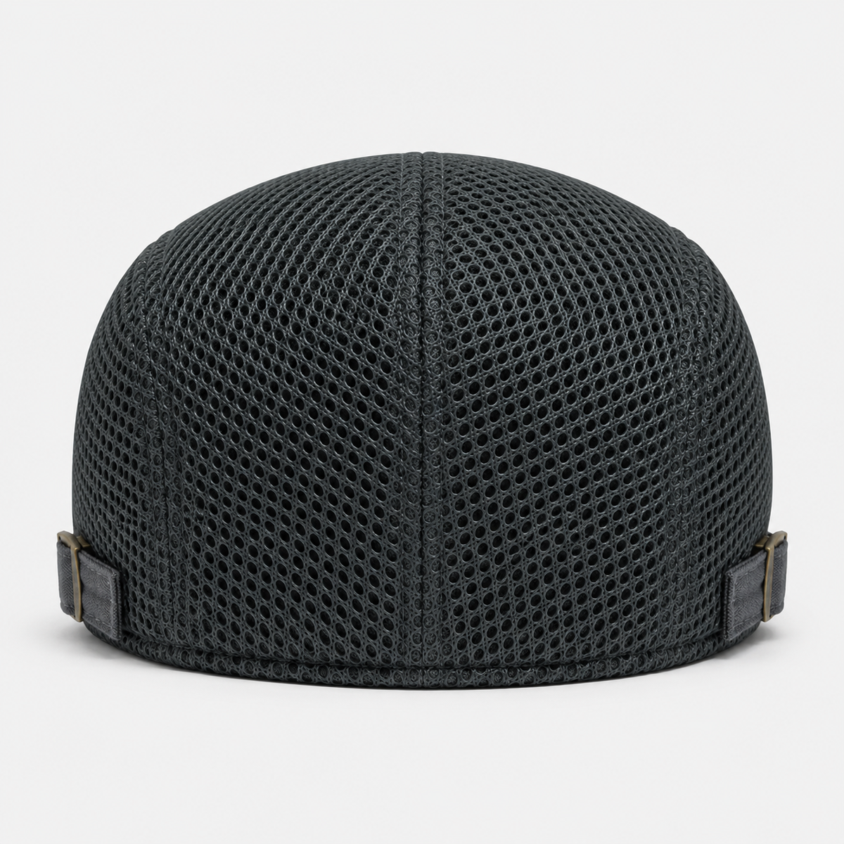 Béret En Maille Respirante Gris Foncé
