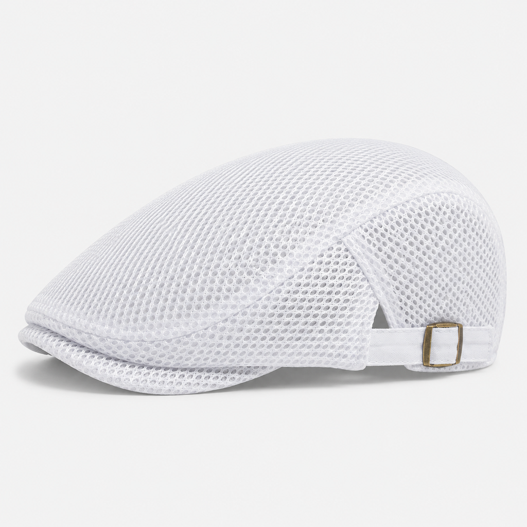 Béret à Casquette Aération Blanc