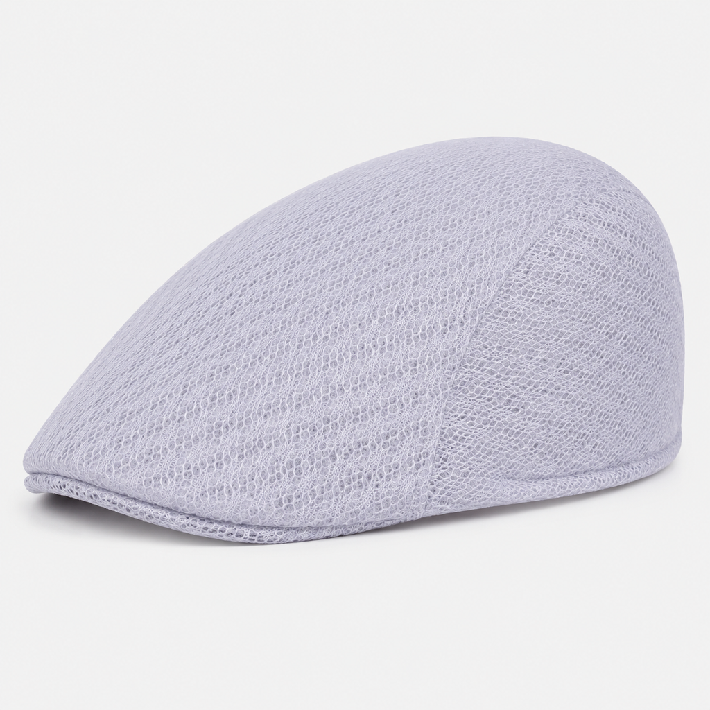 Béret Rouge En Maille Respirante