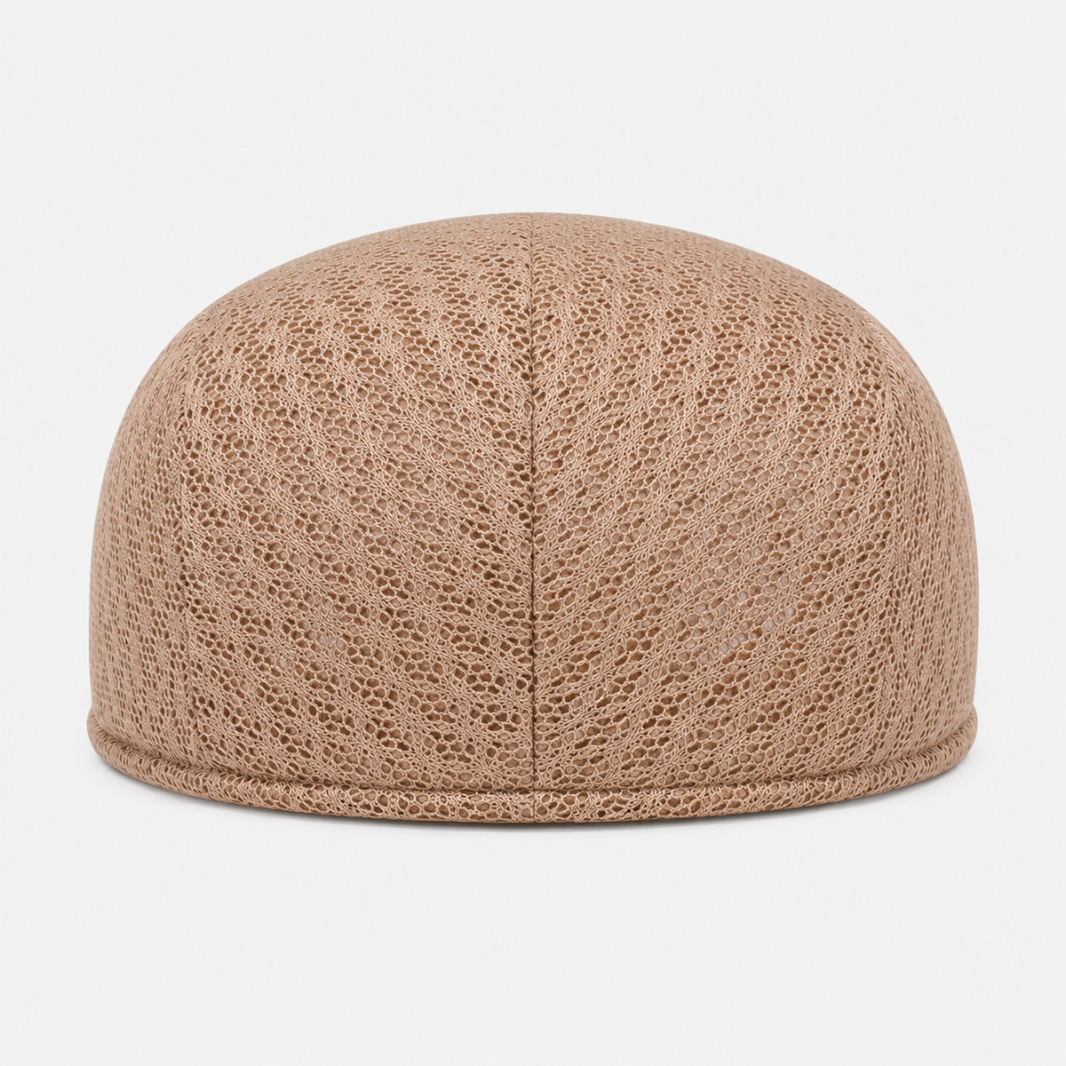 Béret en Maille Beige Respirant