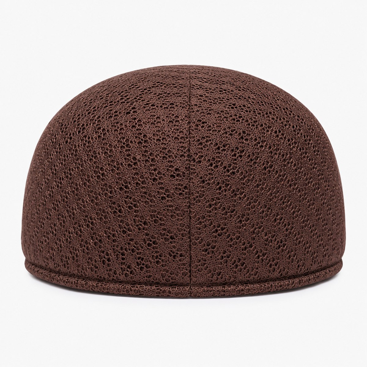 Béret Marron été En Maille