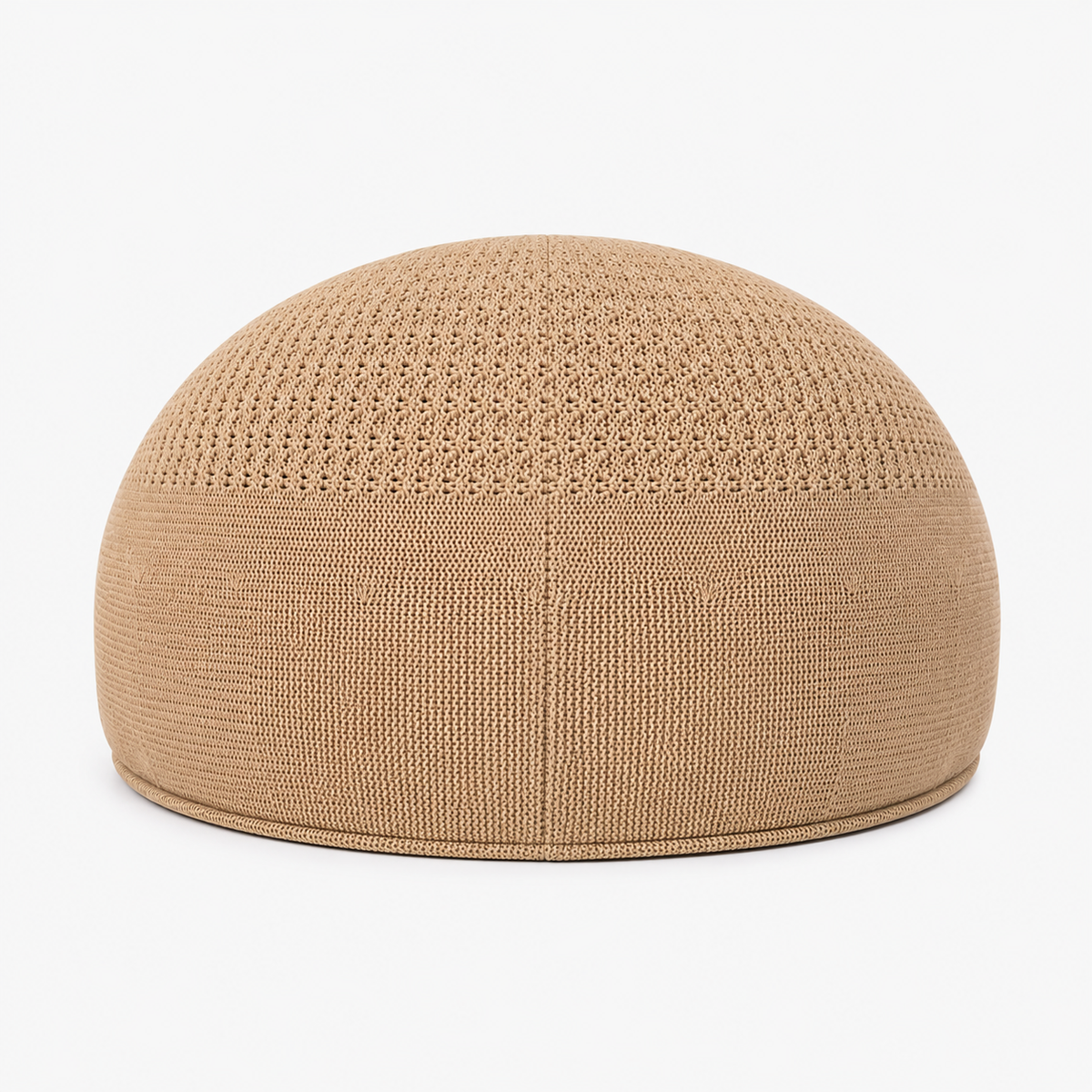 Béret Casquette Beige en Polyester