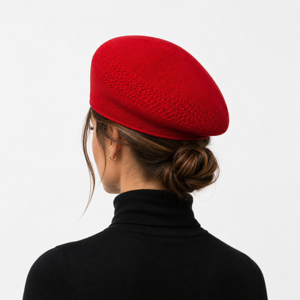 Béret Casquette Panama Rouge