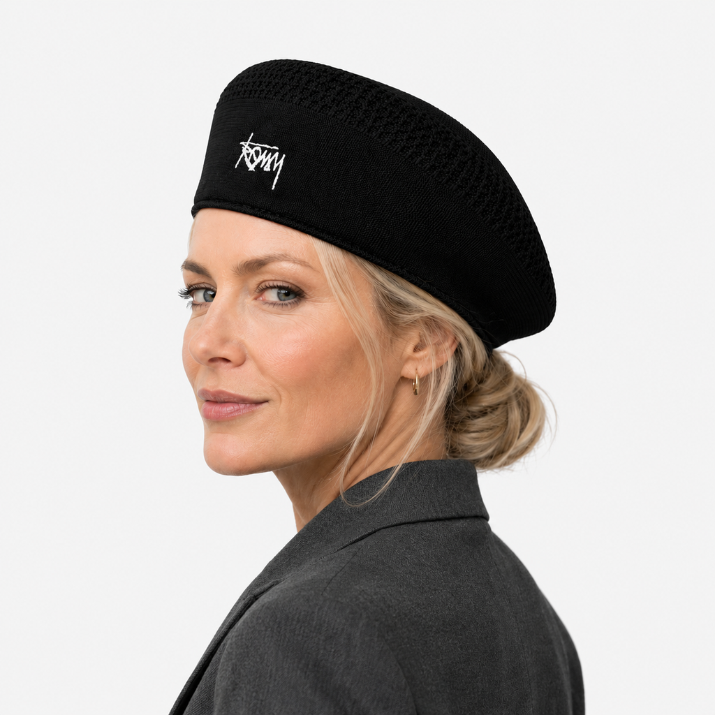 Béret Casquette Panama Noir