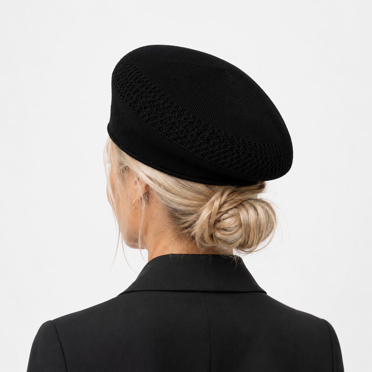 Béret Casquette Panama Noir