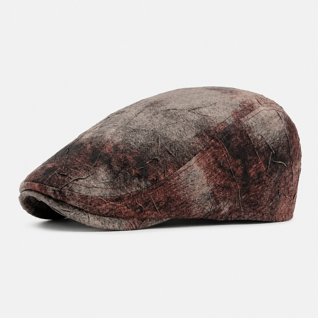 Béret été Tie-Dye Marron