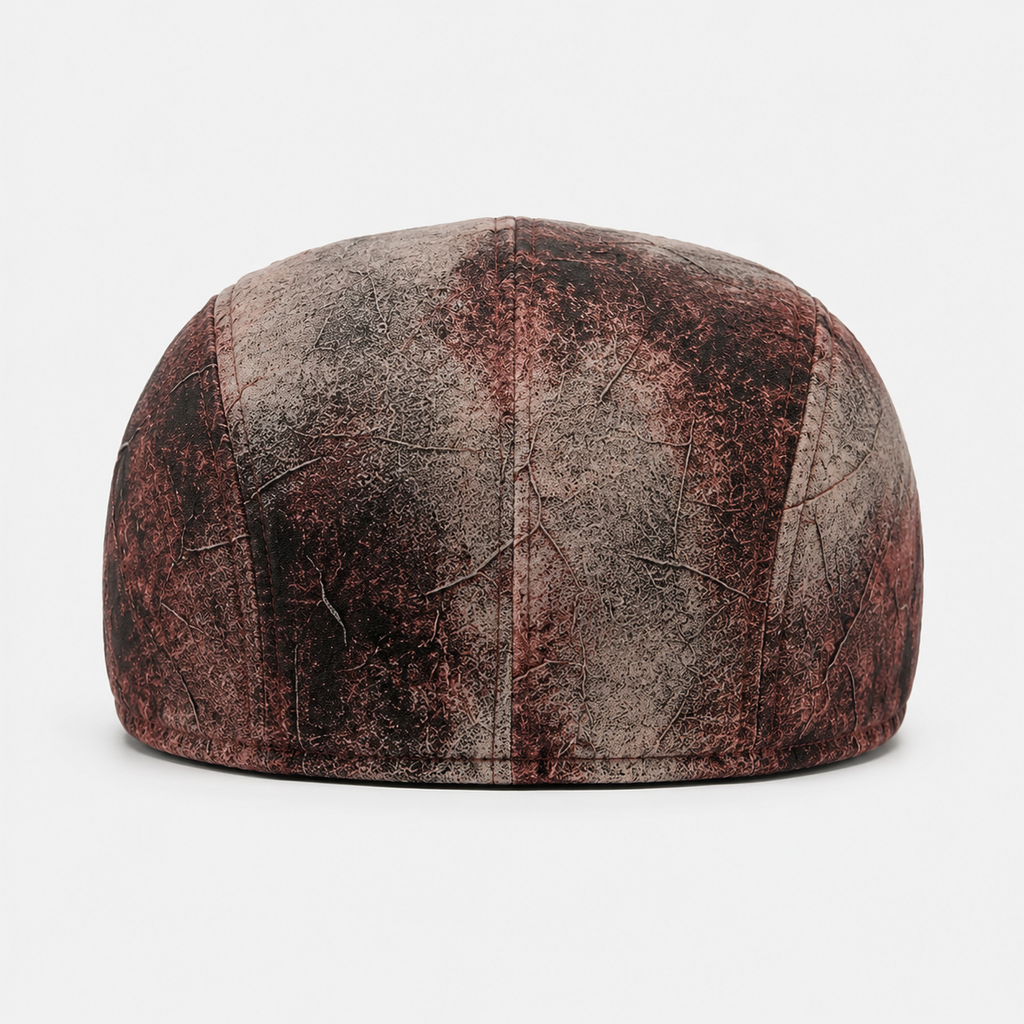 Béret été Tie-Dye Marron