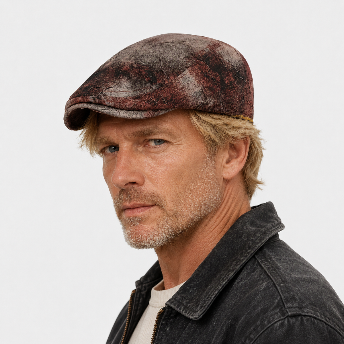 Béret été Tie-Dye Marron