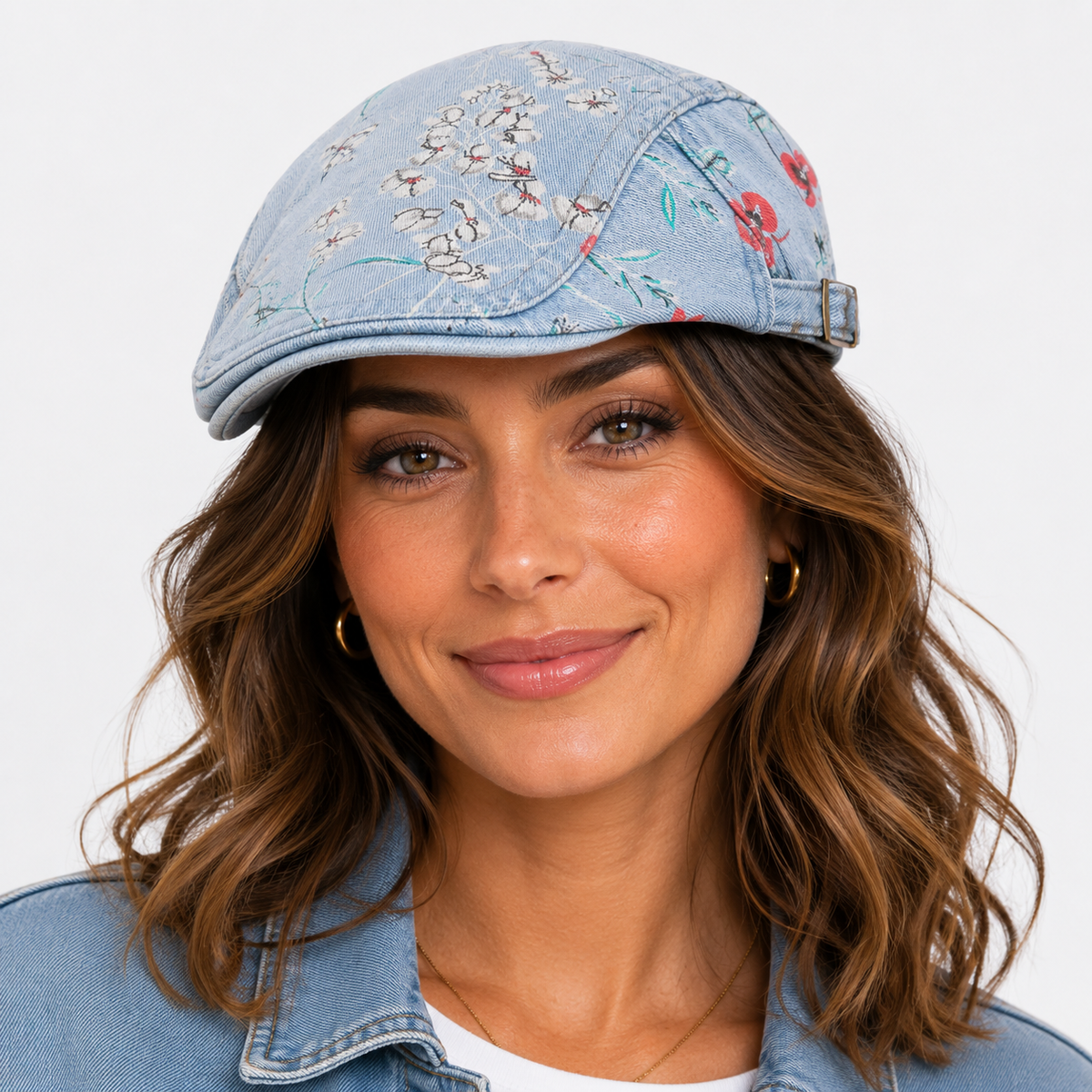 Béret Print Denim