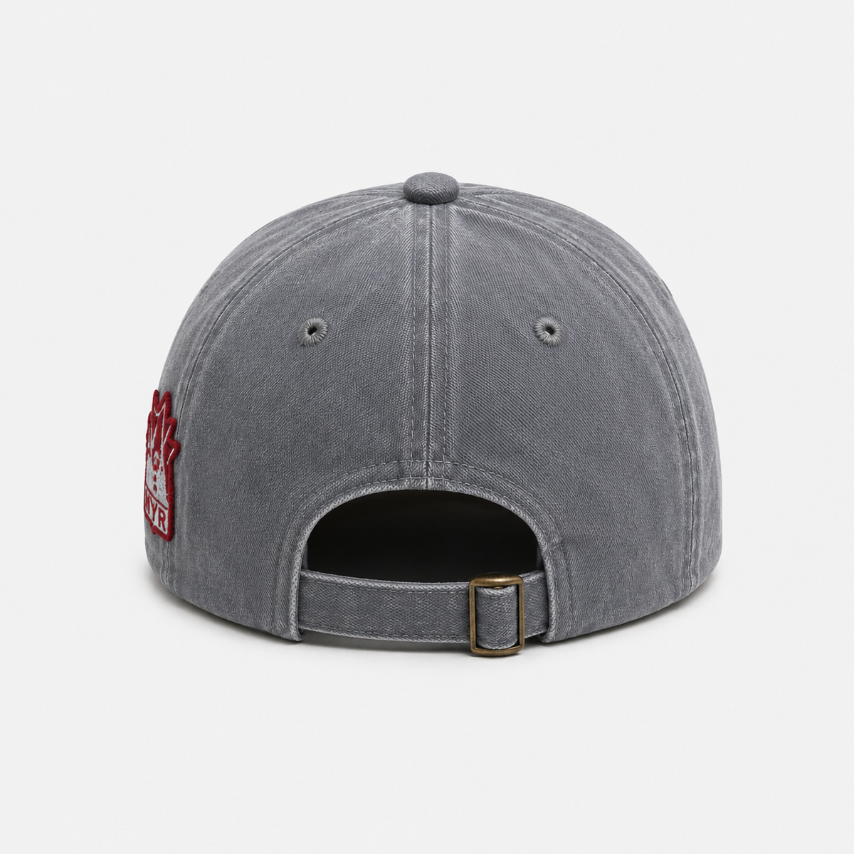 Casquette New-York Grise en coton Y2K
