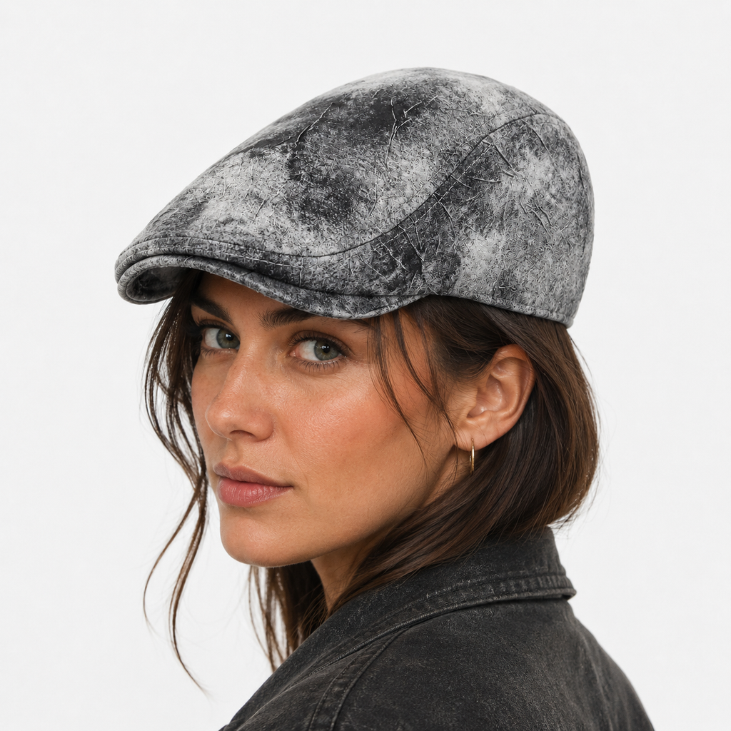 Béret été American Tie-Dye Gris