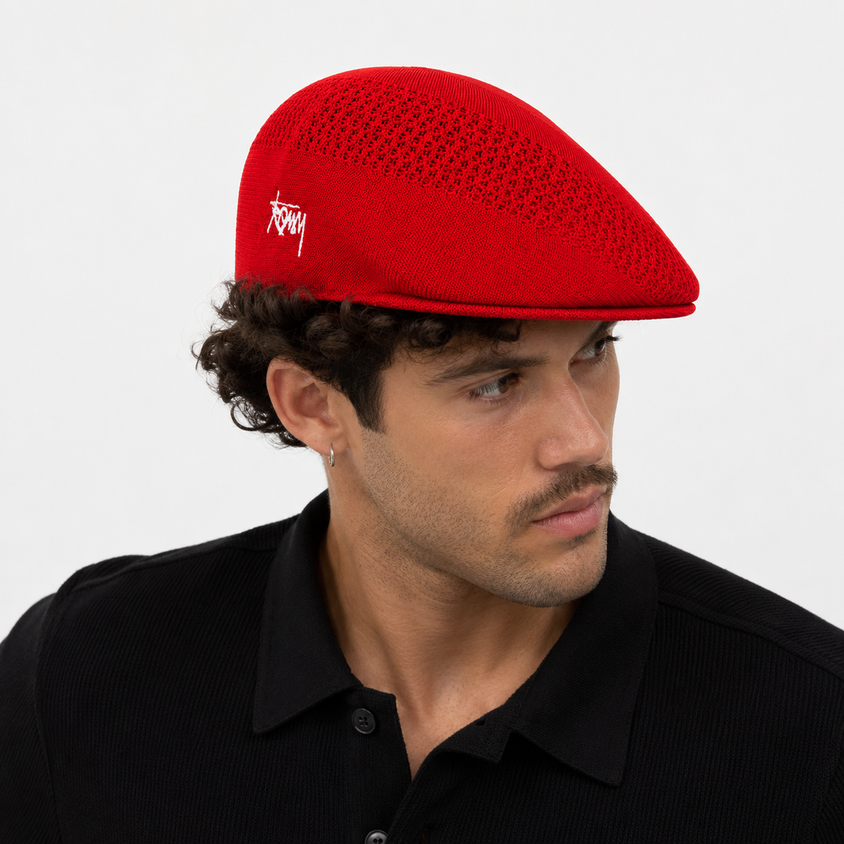 Béret Casquette Panama Rouge