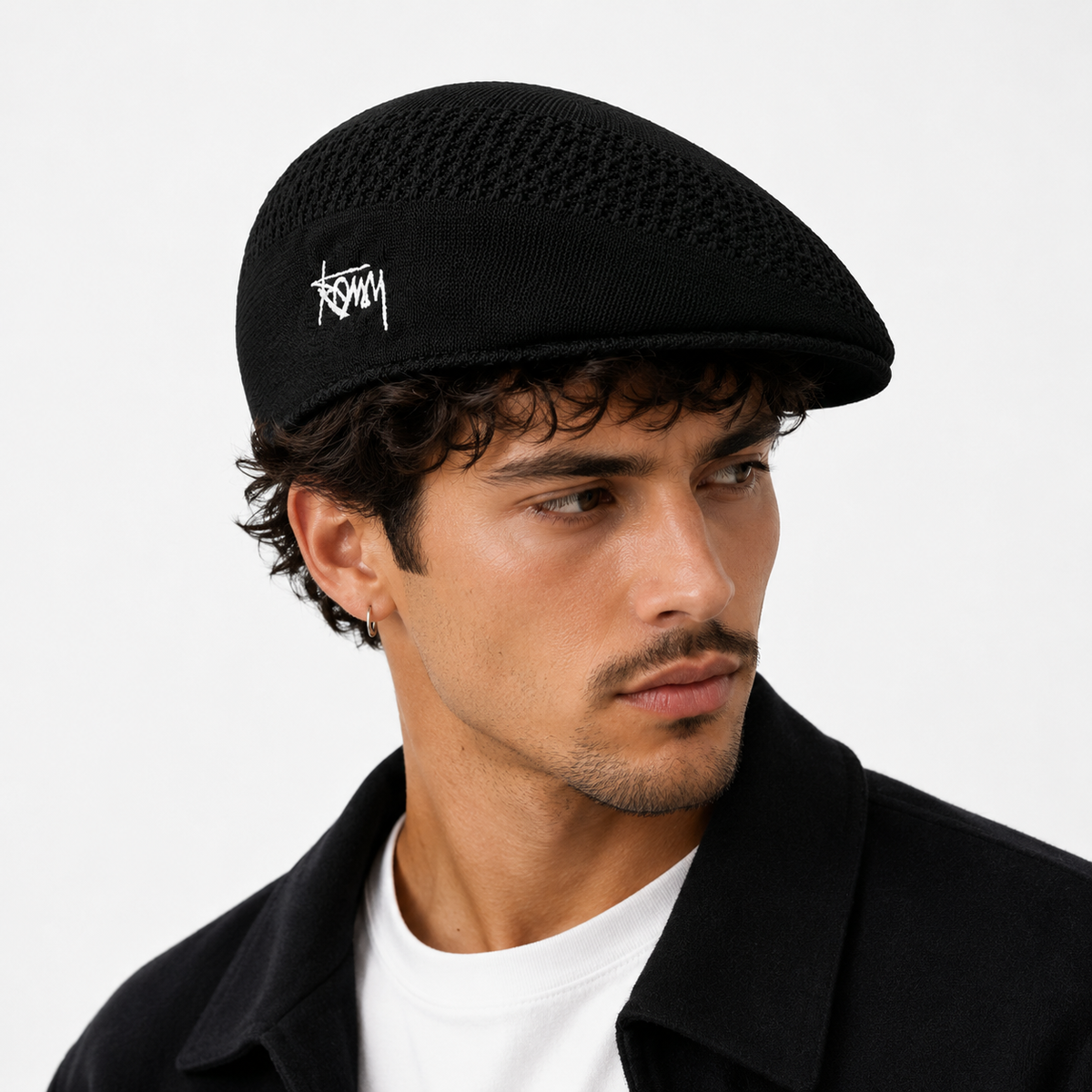 Béret Casquette Panama Noir