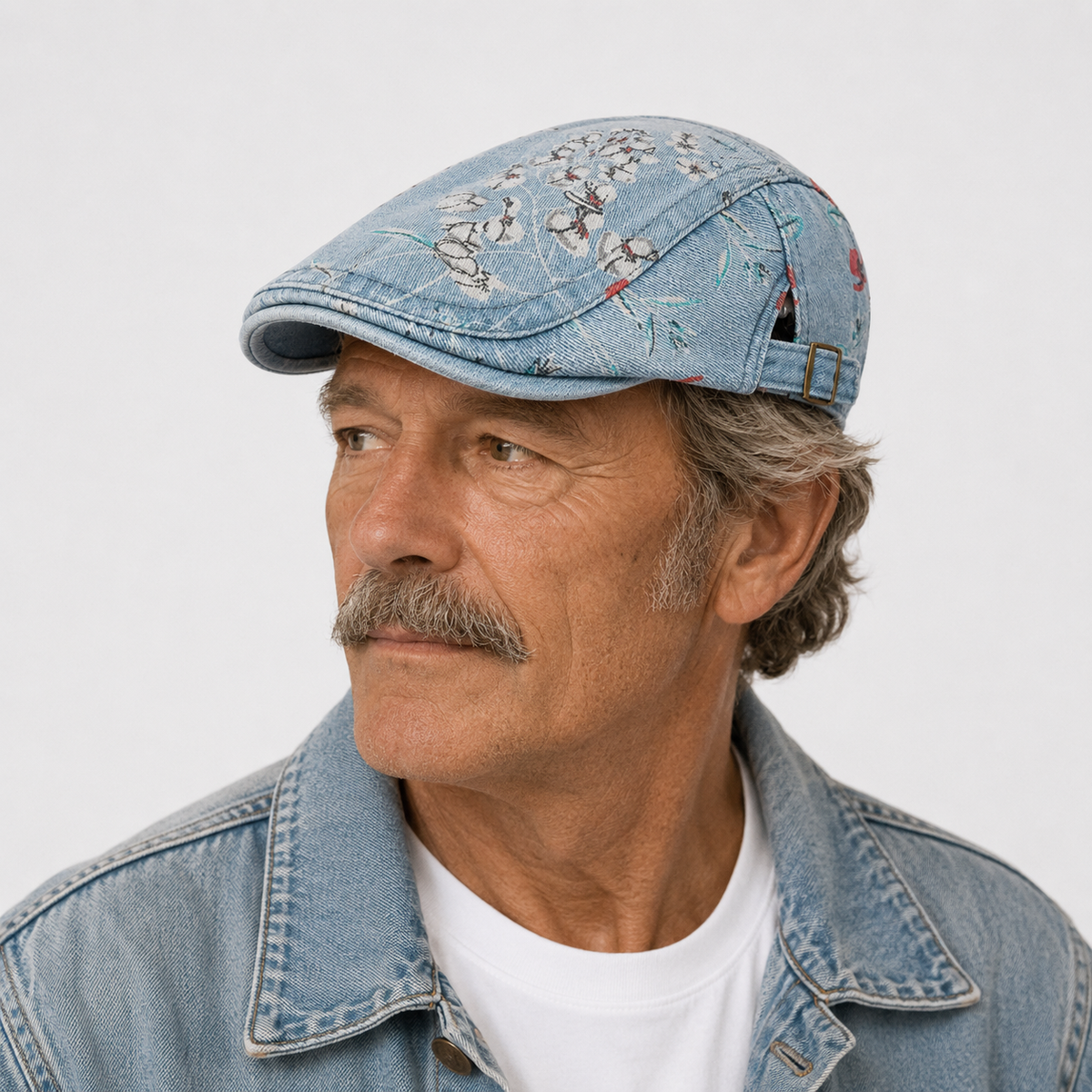 Béret Print Denim