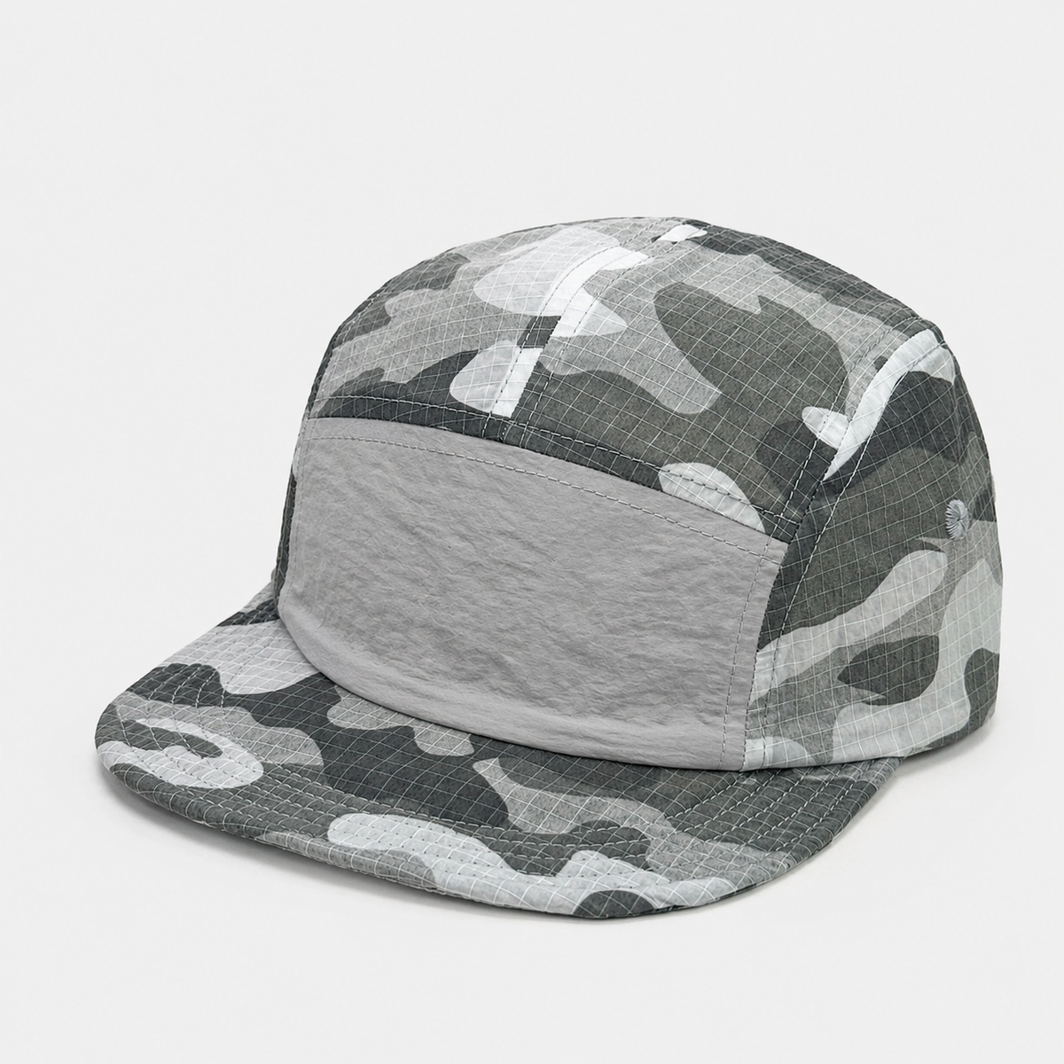 Couvre-Chef Camouflage Gris En Polyester