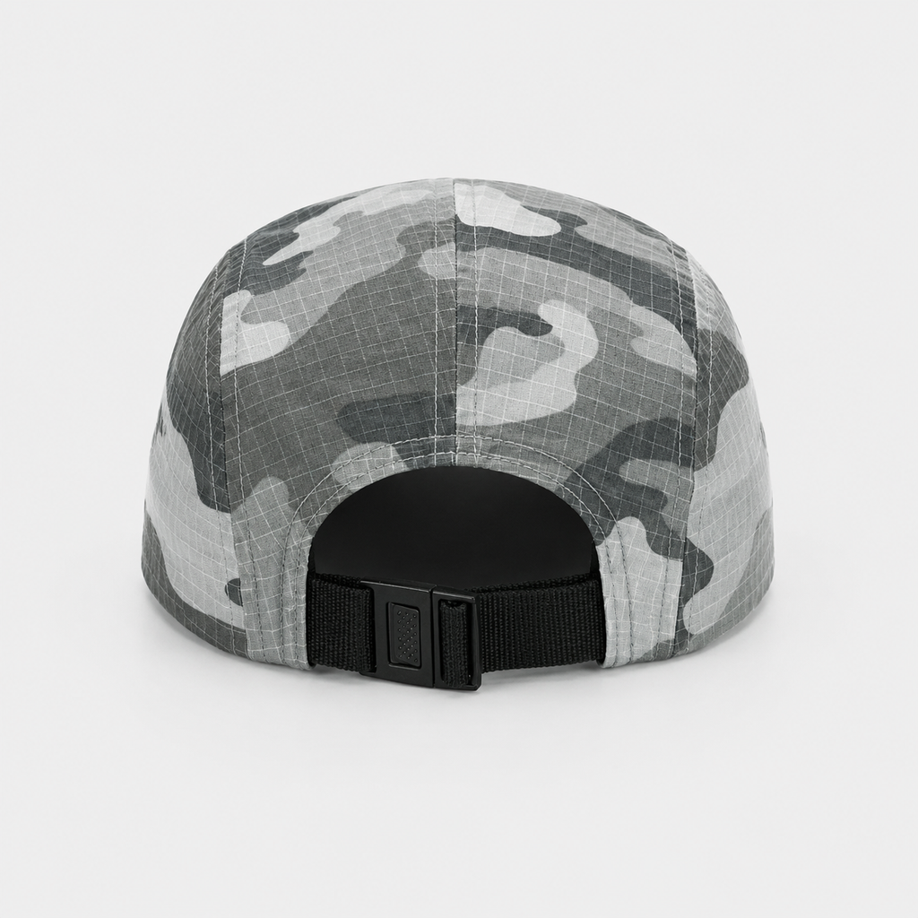 Couvre-Chef Camouflage Gris En Polyester