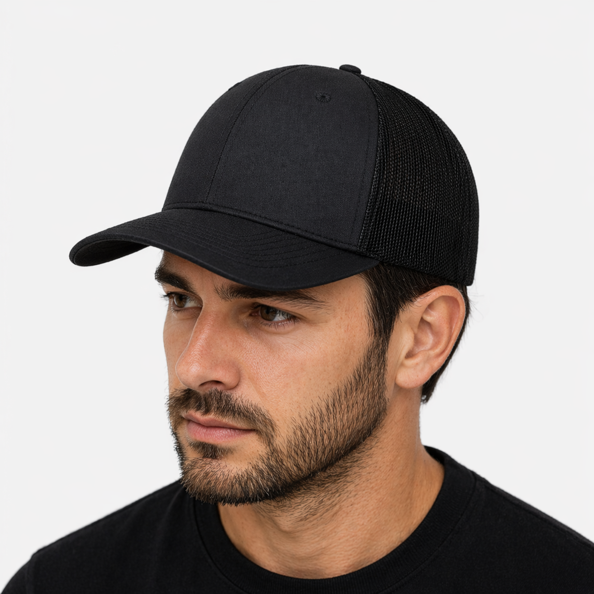 Casquette Grise foncé & Noir