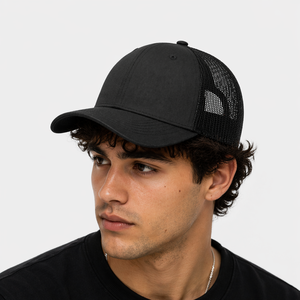 Casquette Noir simple