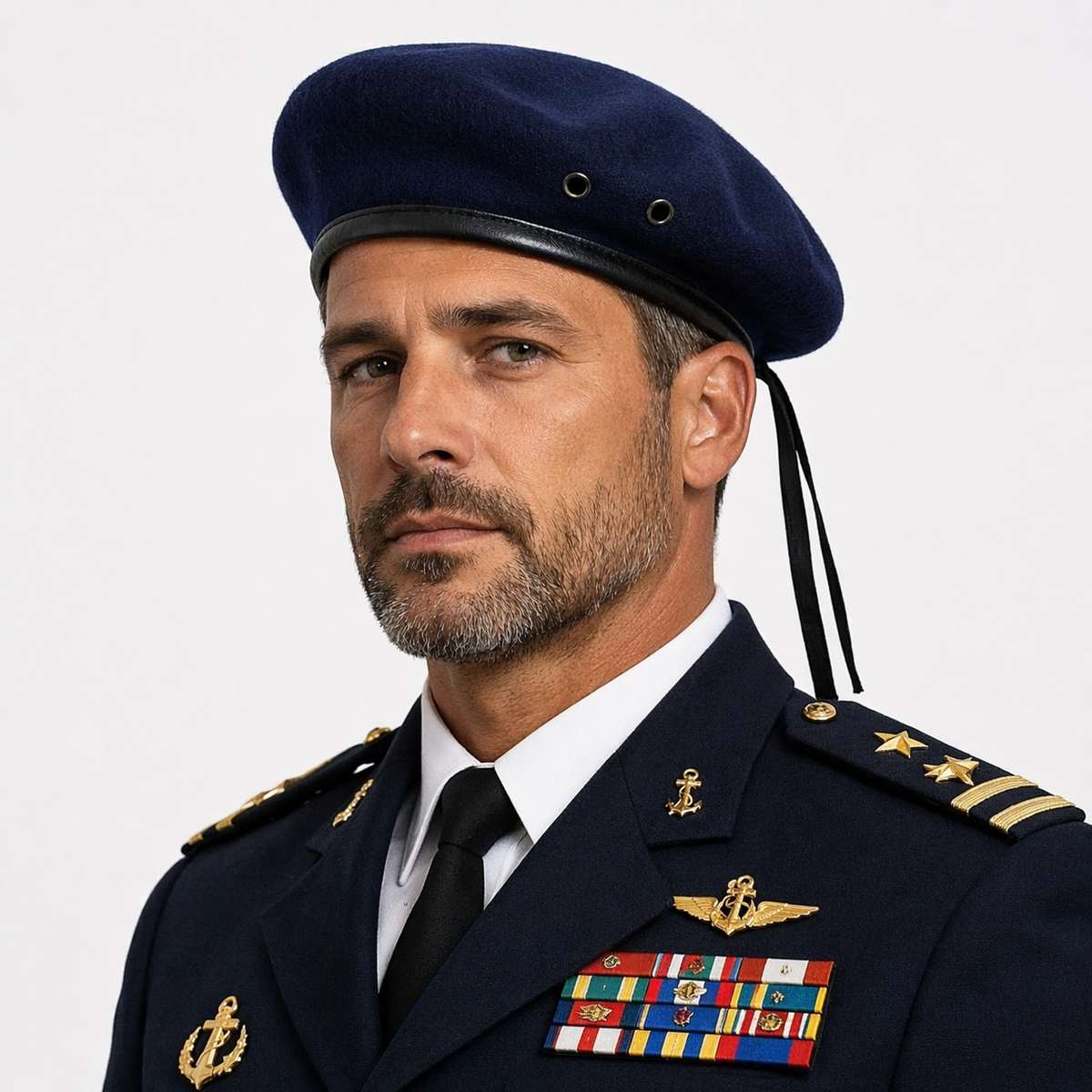 Béret Militaire Bleu Marine